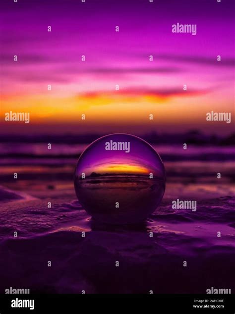 The amazing view during the sunset Stock Photo - Alamy