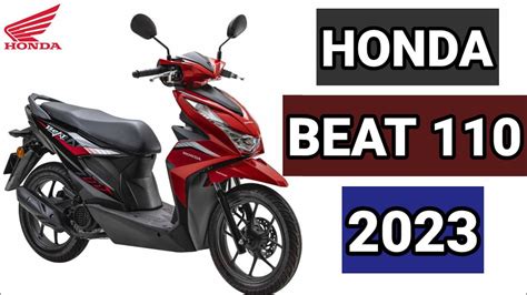 HONDA BEAT 110 2023 | PRESYO AT BAGONG DESIGN - YouTube