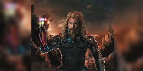 Thor Does The Snap & Sacrifices Himself In Avengers: Endgame Fan Art