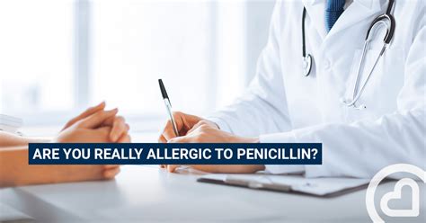 Are you really allergic to penicillin? – – Familiprix