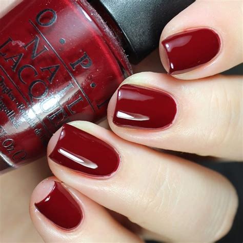 Cherry Red Nail Color