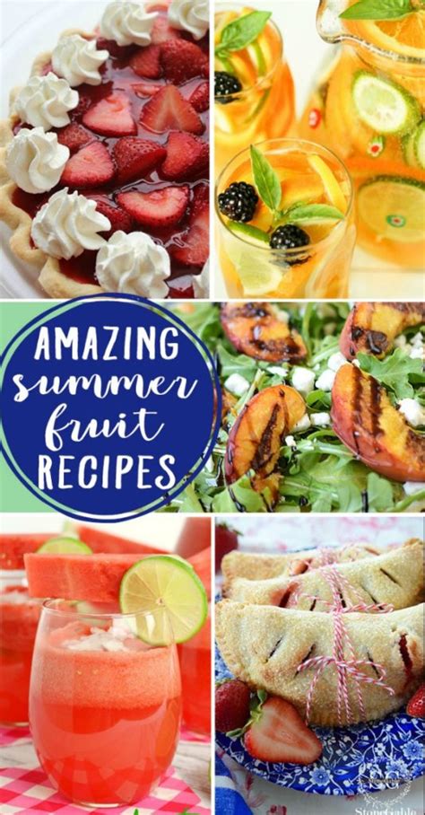 Delicious Summer Fruit Recipes - What Meegan Makes