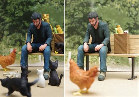 bench Sad Keanu Action Figure - StyleFrizz | Photo Gallery