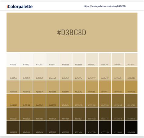 Pantone 467 C Color | Hex color Code #D3BC8D information | Hsl | Rgb | Pantone