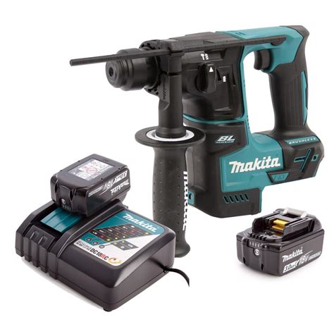 Makita DHR171RFE Cordless Concrete Drill, 18V, 2 Mode, SDS Plus, 1.2J