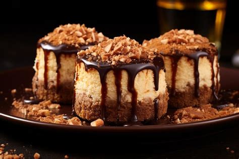 Premium Photo | Espresso Tiramisu Cheesecake Cupcakes