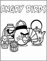 Angry Birds Seasons Coloring Pages sketch template