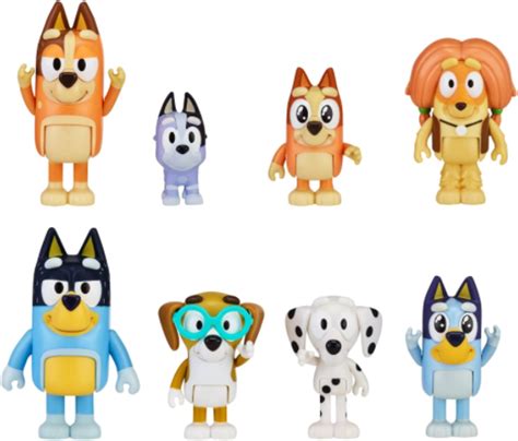 Amazon.com: Bluey Heeler Family Figure Pack : Toys & Games