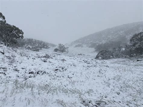 First Aussie snowfall of 2023