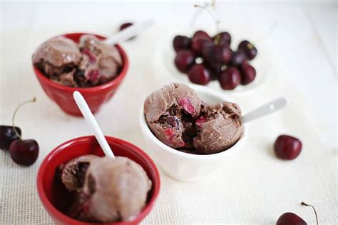 Chocolate-Covered Cherry Ice Cream - A Beautiful Mess