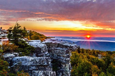 Bear Rocks Preserve Sunrise Photograph by Stephan Herzog