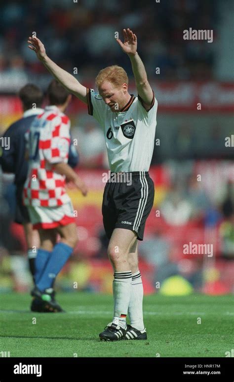 MATTHIAS SAMMER GERMANY V CROATIA 23 June 1996 Stock Photo - Alamy