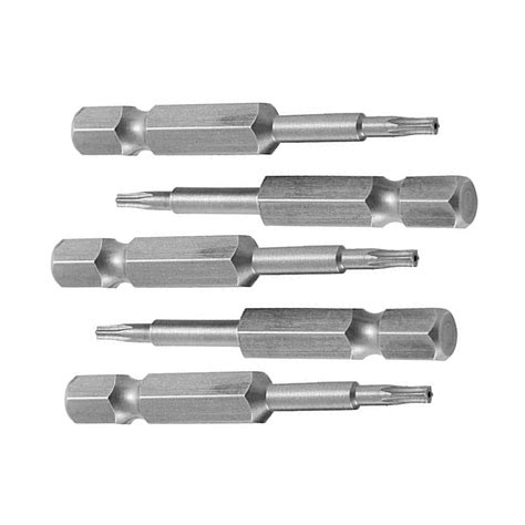 5X (50mm Length 2mm Point T8 Type Security Torx Screwdriver Bit 10 Pcs ...