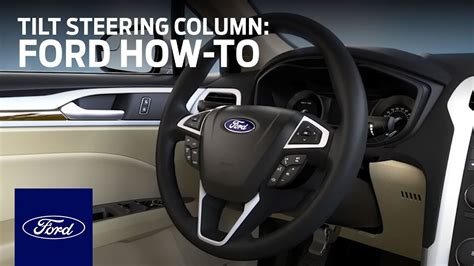 Adjustable Tilt/Telescoping Steering Column | Ford How-To | Ford - YouTube