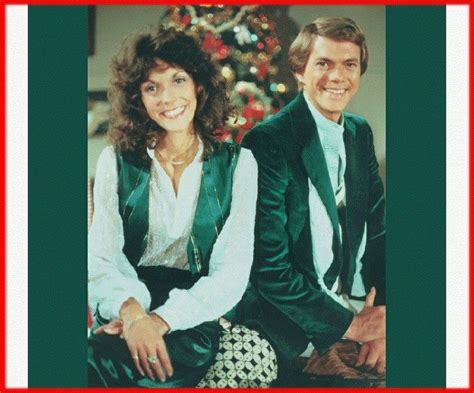 Karen and Richard Carpenter, beautiful on a Christmas TV special. | Karen carpenter, Richard ...