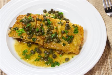 15 Minute Wild Cod Piccata - Gluten Free Homestead