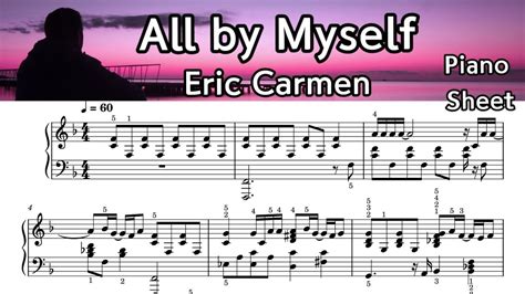 All by Myself (feat. Rachmaninoff )/ Piano Sheet Music /Eric Carmen /By SangHeart Play SHP - YouTube