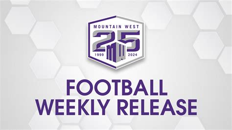 2023 MW Football Weekly Release – Final – Mountain West Conference