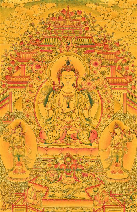 Bodhisattva Avalokiteshvara | Art of Thangka