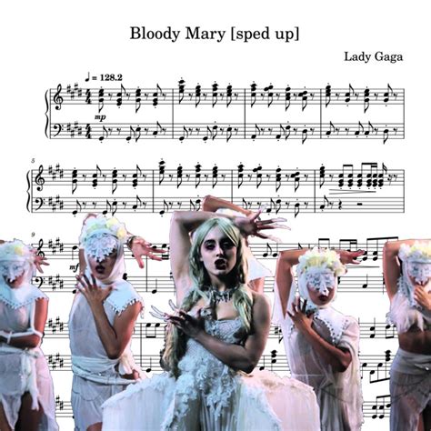 Bloody Mary – Lady Gaga - (Piano Tutorial Bloody Mary, Sheets Piano ...