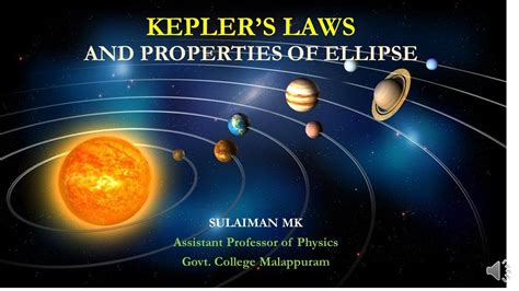 Kepler's Laws - YouTube