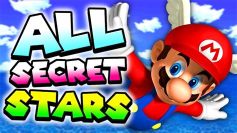 Super Mario 64 - ALL SECRET STARS - YouTube