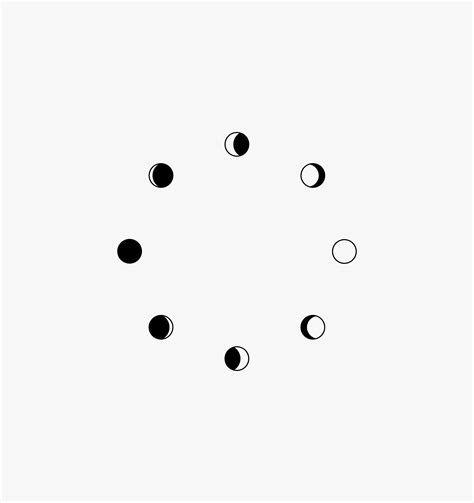 Moon Phase Logo, Crescent Logo, Minimal Logo Design, Simple Moon Logo, Moon Vector Clip Art, in ...