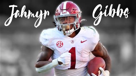 Jahmyr Gibbs 2022 Alabama Crimson Tide Highlights ᴴᴰ - YouTube