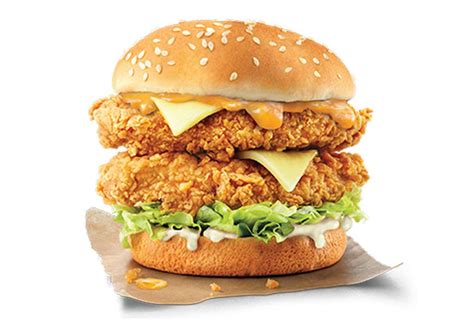 KFC S'pore puts their Signature Cheese Sauce on Zinger, Zinger Stacker ...