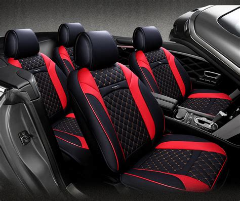 Compare Prices New 6D Automotive Seat Cowl,Common Seat Cushion,Senior Leather-based,Automotive ...
