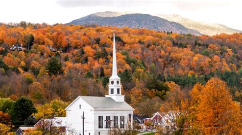 New England has 5 of the best small towns in the U.S. for fall foliage