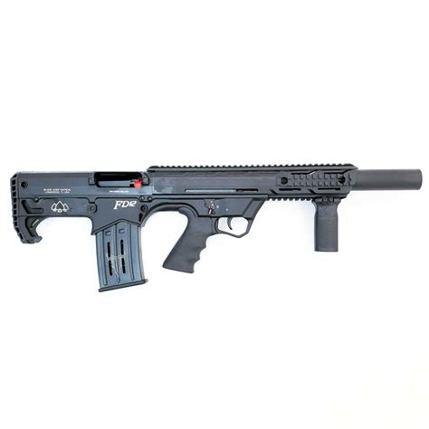 Black Aces Tactical Bullpup 12 Gauge, 18.5 Inch Barrel. 2 - 5 rnd Mags, Black Synthetic - Impact ...