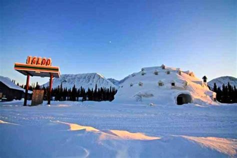 Gigantic urethane igloo hotel in Alaska for sale at $300,000 - Homecrux