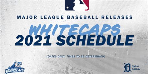 MAJOR LEAGUE BASEBALL RELEASES 2021 BASEBALL SCHEDULE FOR THE WEST ...