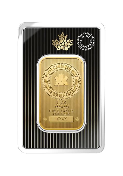 1 oz Royal Canadian Mint Gold Bar | ThebullionPeople