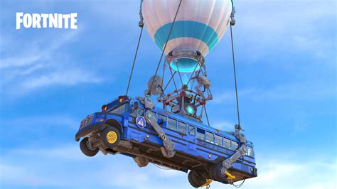 Fortnite Battle Bus Wallpapers - Top Free Fortnite Battle Bus Backgrounds - WallpaperAccess