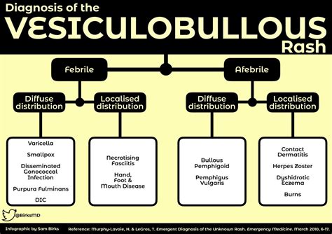 Vesicular Rash Differential Diagnosis