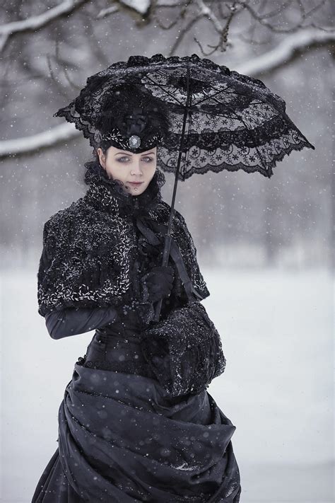 Victorian Winter Gothic Gown by BlackMart on DeviantArt