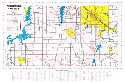 Highway Maps | Mahoning County, OH