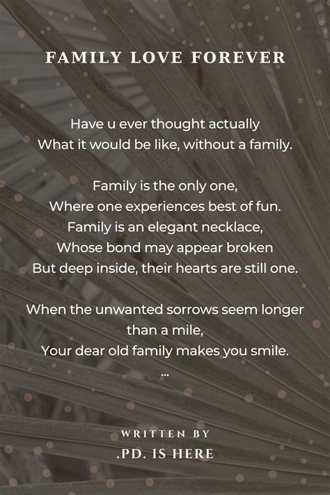 Famous Poems About Home And Family | Sitedoct.org