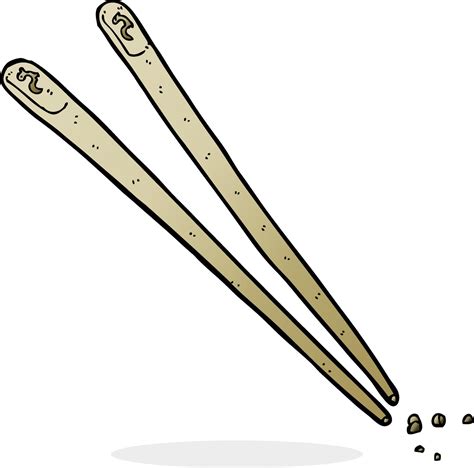 doodle cartoon chopsticks 12898279 Vector Art at Vecteezy