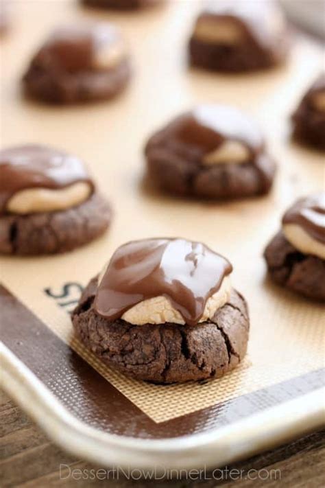 Buckeye Cookies - Dessert Now, Dinner Later!