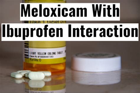 Taking Meloxicam With Ibuprofen