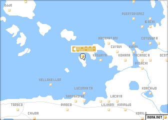 Cumana (Bolivia) map - nona.net