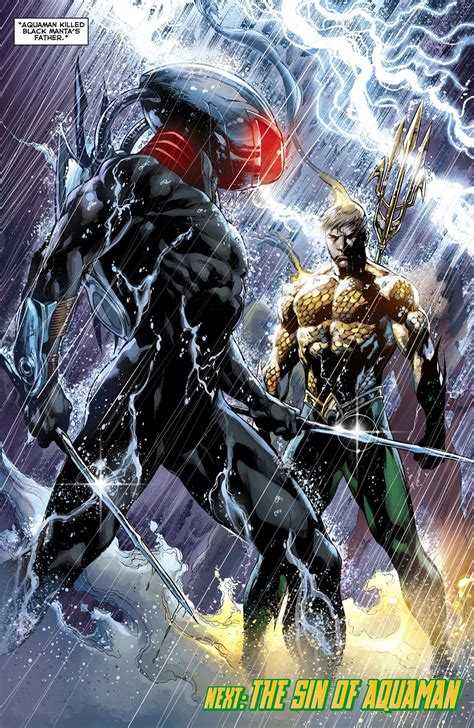 Aquaman Vs Black Manta | Aquaman, Dc comics art, Dc comics