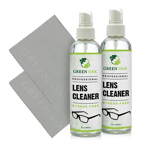 Lens Cleaner Spray Kit - Green Oak Professional Lens Cleaner Spray with ...