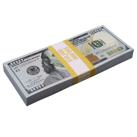 100 Dollar Bill Stack Png - PNG Image Collection