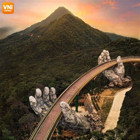 GOLDEN BRIDGE - A FLOATING SILK IN THE SKY OF DA NANG