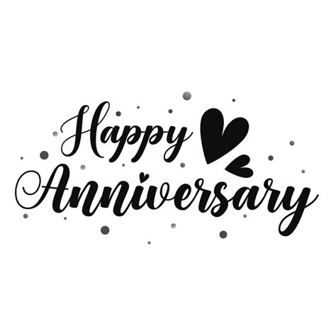 Happy wedding anniversary vector design images happy anniversary of wedding lettering ...