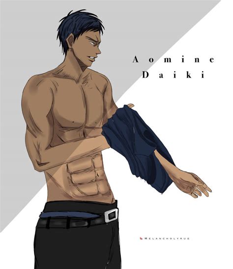 Aomine Daiki fanart by melancholyrue on DeviantArt